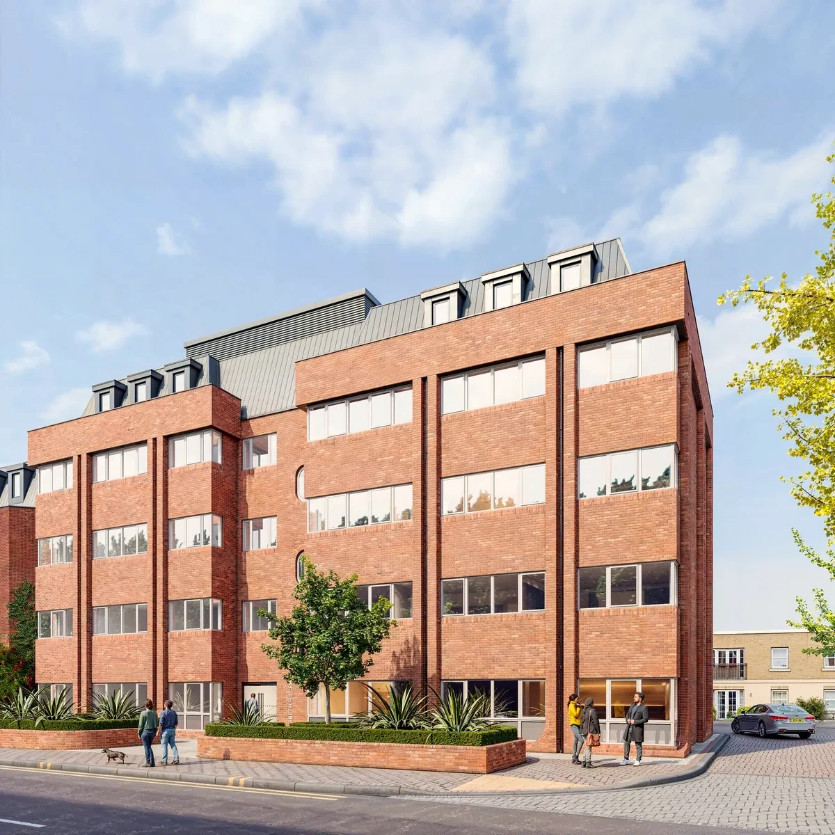 Elizabeth House — new apartment development in Staines-upon-Thames (CGI)