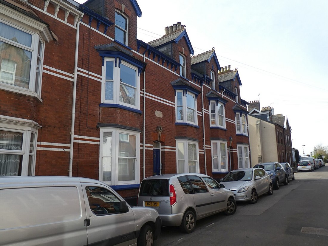 A Victorian terraced street — typical HMO stock