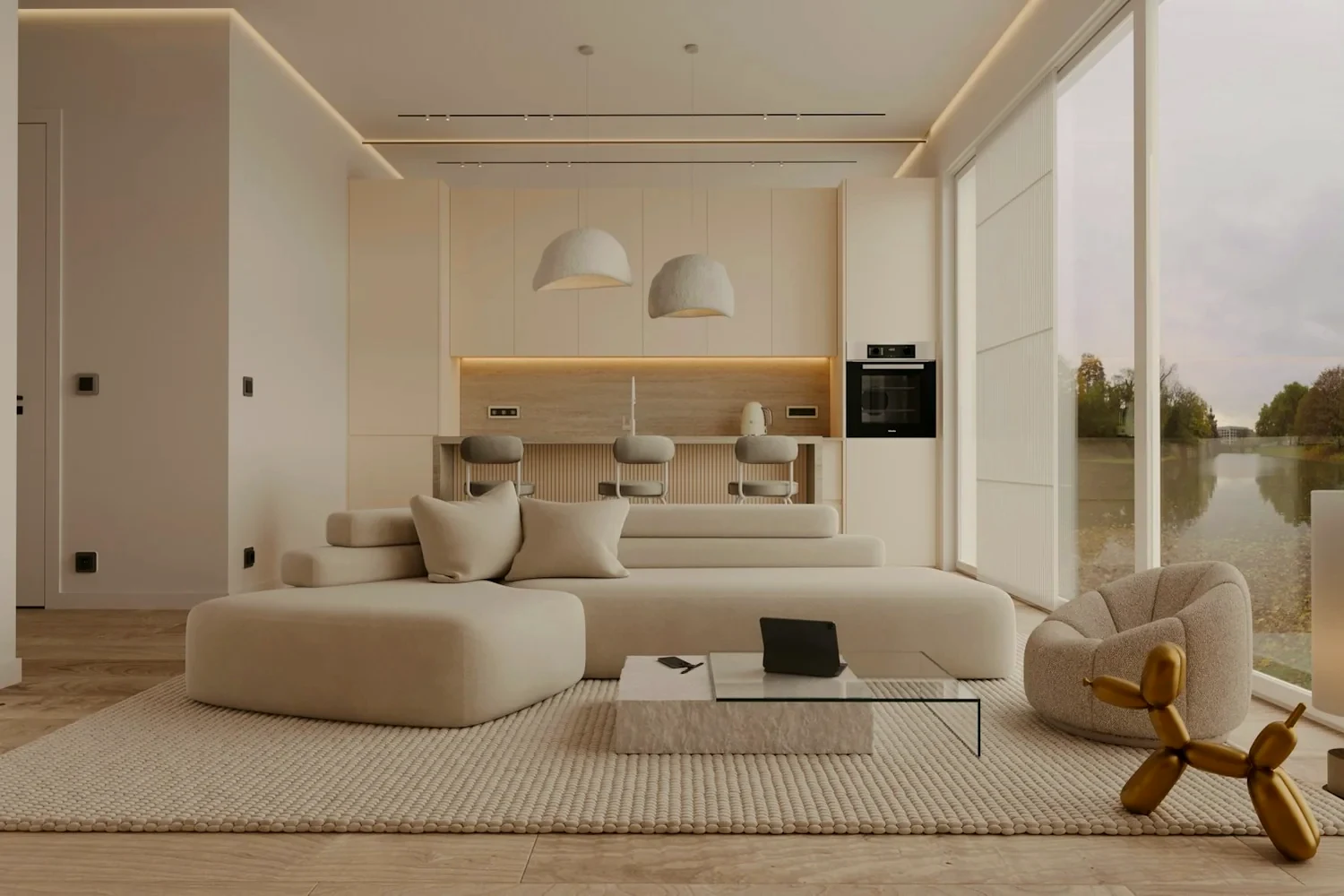 Interior of a UK investment property
