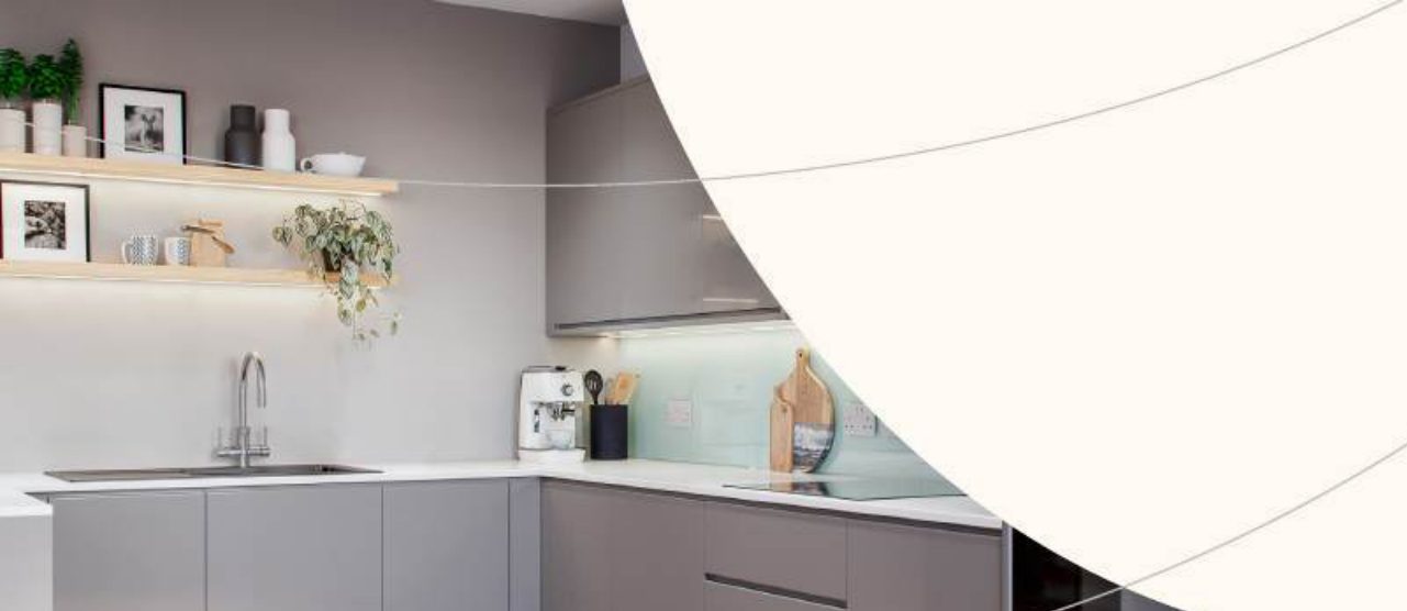 Premium-finish kitchen at One Trafford Edge