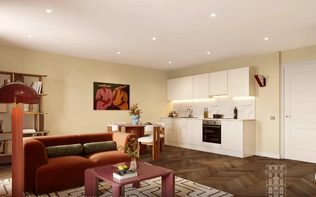 A modern, fully-furnished lettable apartment