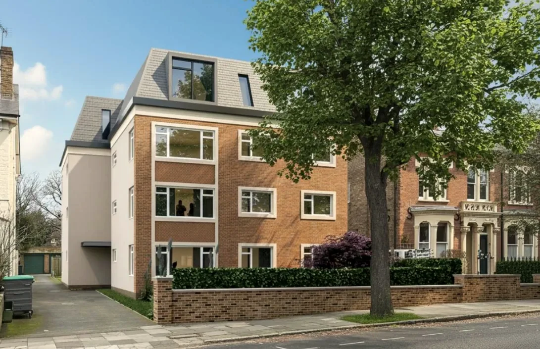 Beverley Place — new-build apartment development in Ealing (CGI)